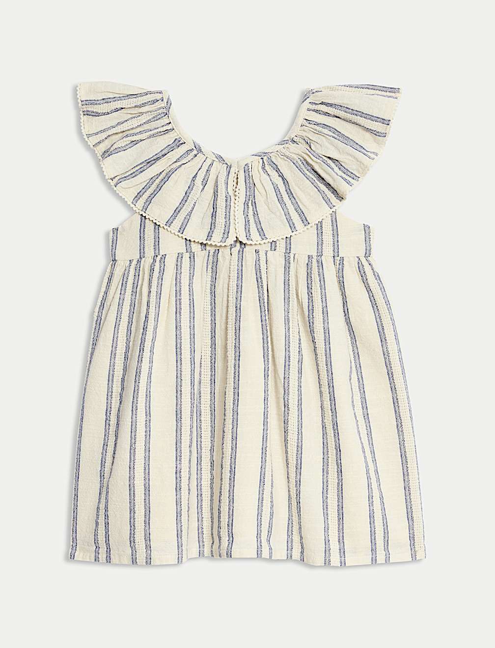 Pure Cotton Striped Dress (0-3 Yrs)