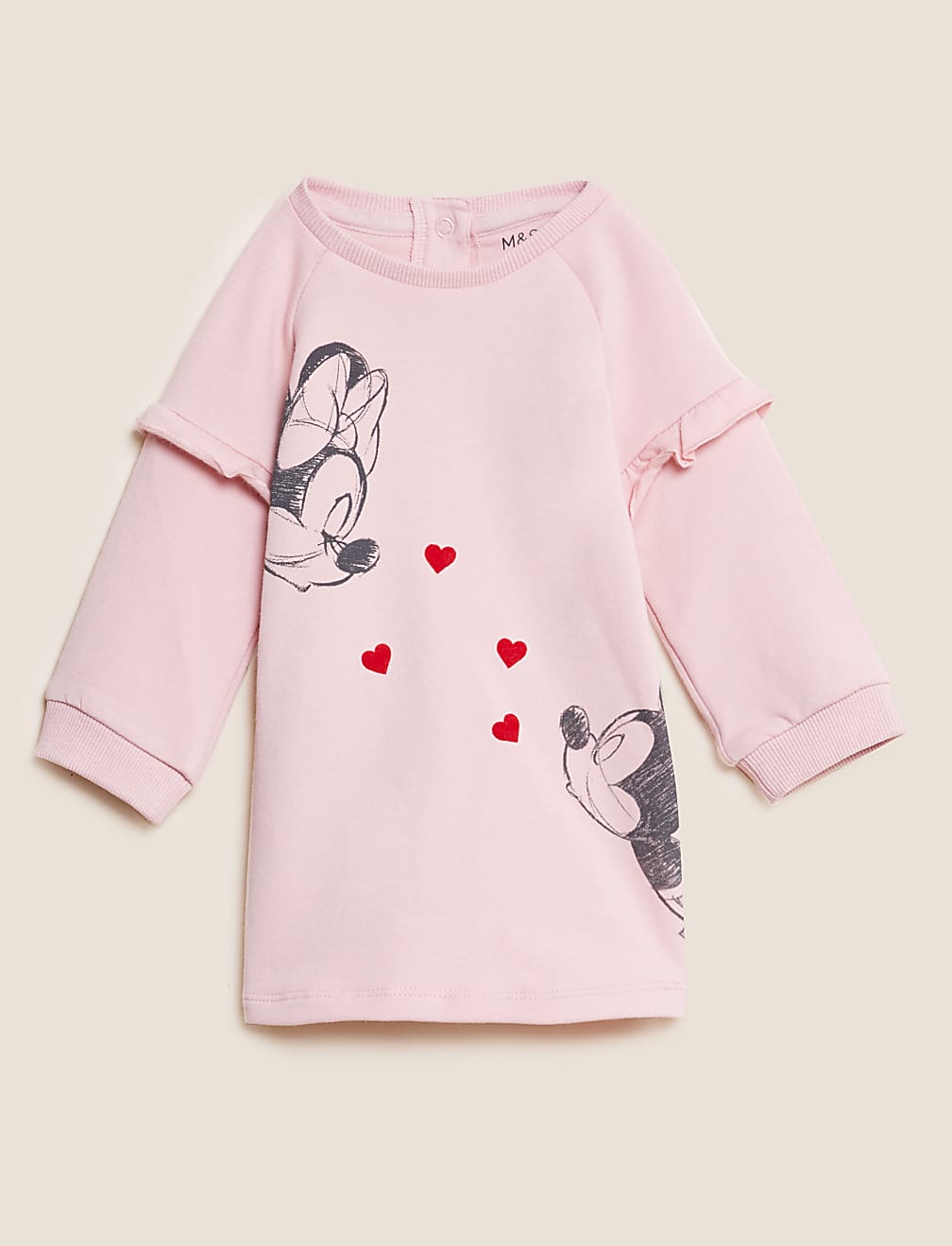 Cotton Rich Mickey&trade; and Minnie&trade; Dress (0-3 Yrs)