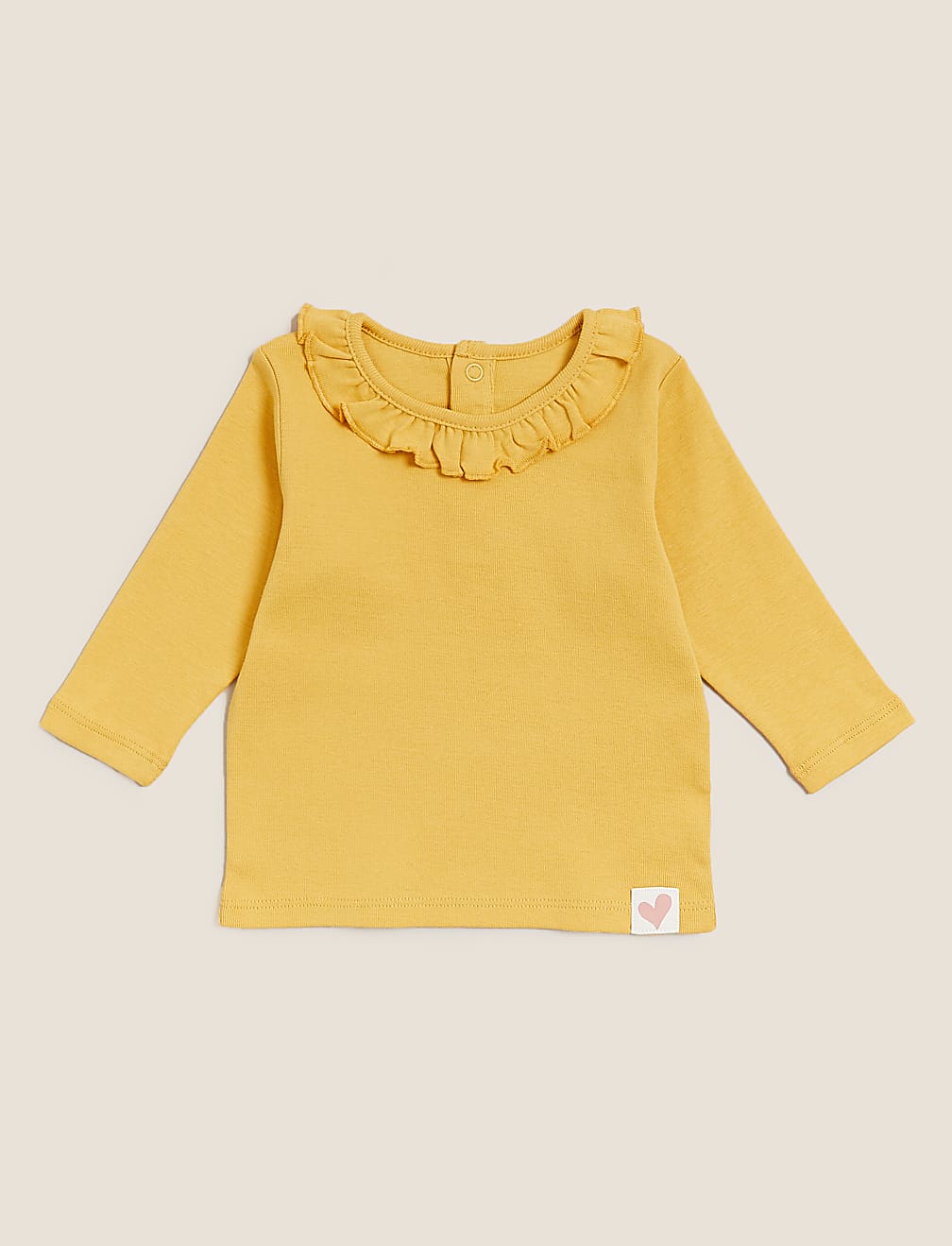3pk Pure Cotton Patterned Tops (0-3 Yrs)