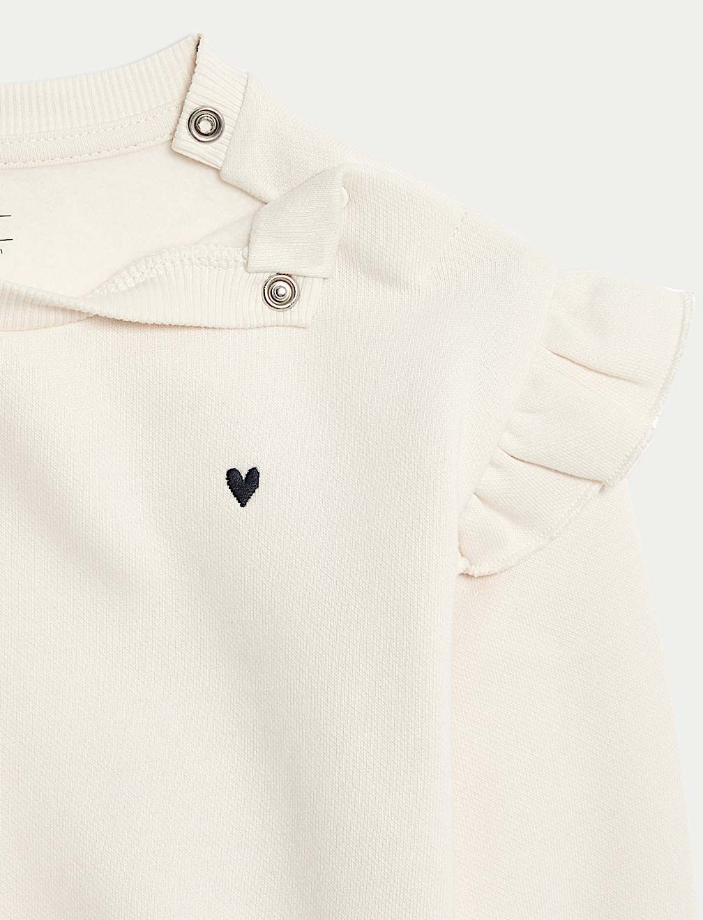 2pc Cotton Rich Jersey Heart Outfit (0 Mths - 6 Yrs)