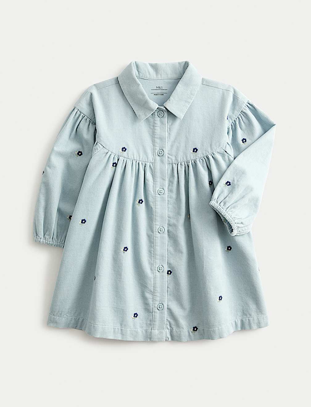 2pc Pure Cotton Cord Dress (0 Mths-6 Yrs)