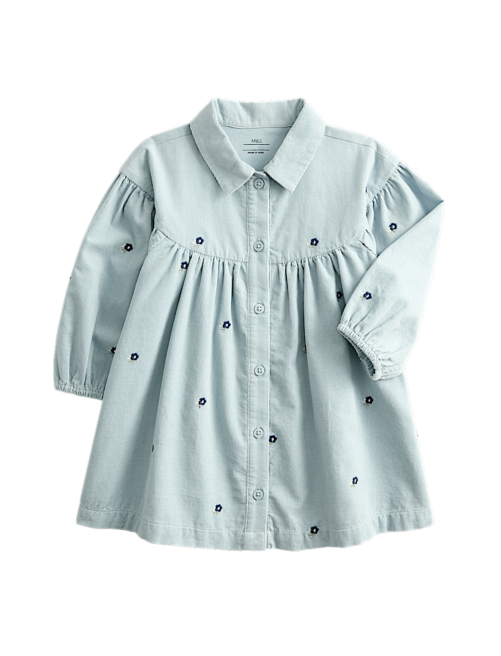 2pc Pure Cotton Cord Dress (0 Mths-6 Yrs)