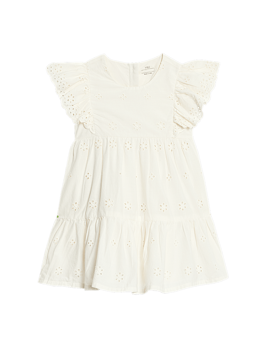 Cotton Embroidered Dress