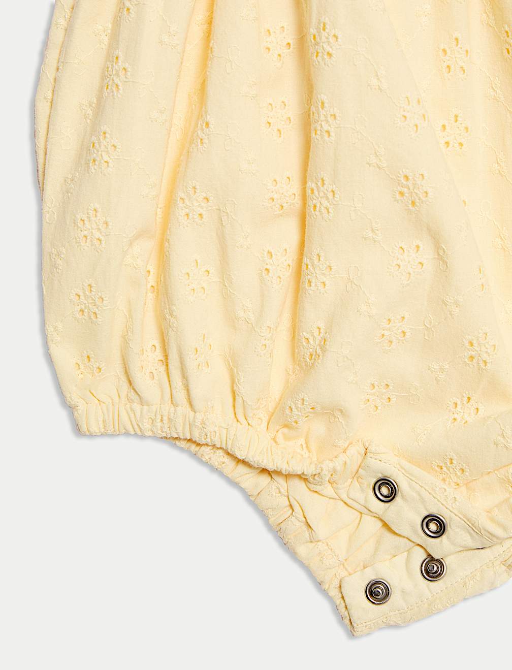 Pure Cotton Broderie Paddler (0-3 Yrs)