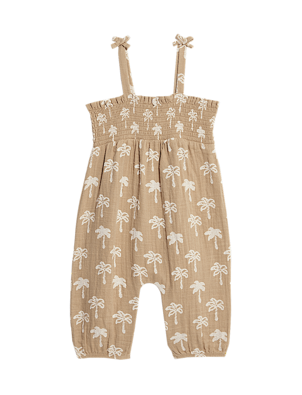 Pure Cotton Palm Tree Romper (0-3 Yrs)