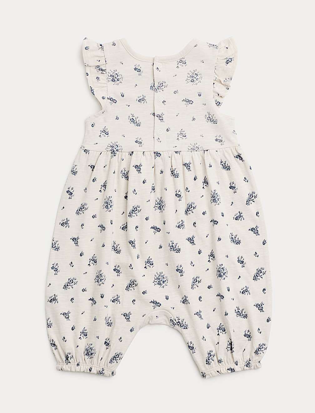 Pure Cotton Floral Romper (0-3 Yrs)