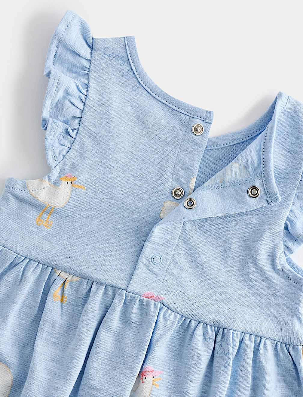 Pure Cotton Seagull Romper (0-3 Yrs)