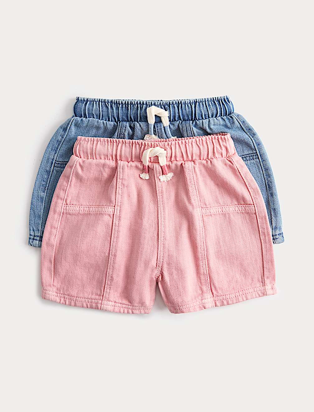 2 Pack Denim Shorts (0-5 Yrs)