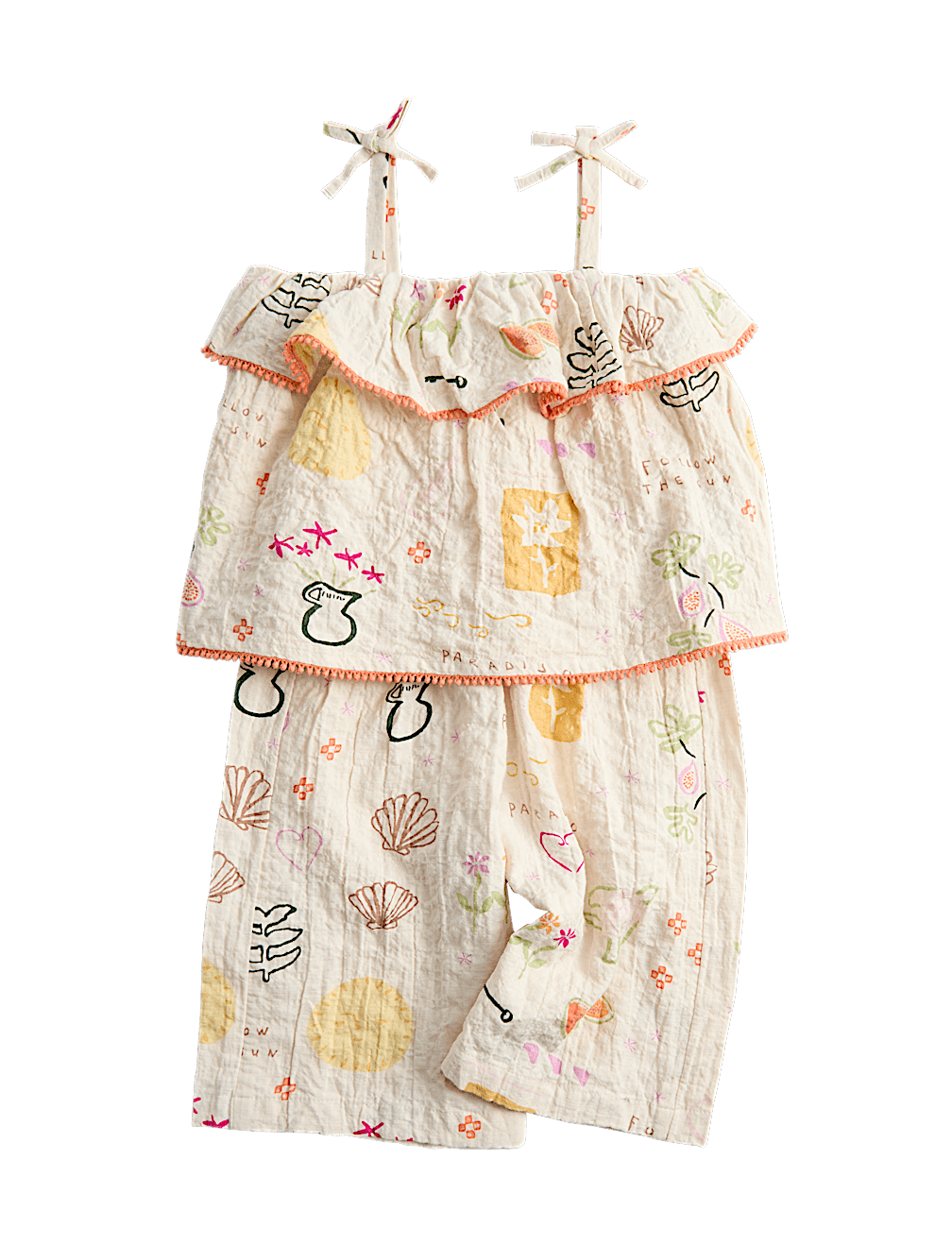 2 Piece Cotton Rich Printed Outfit (0-5 Yrs)