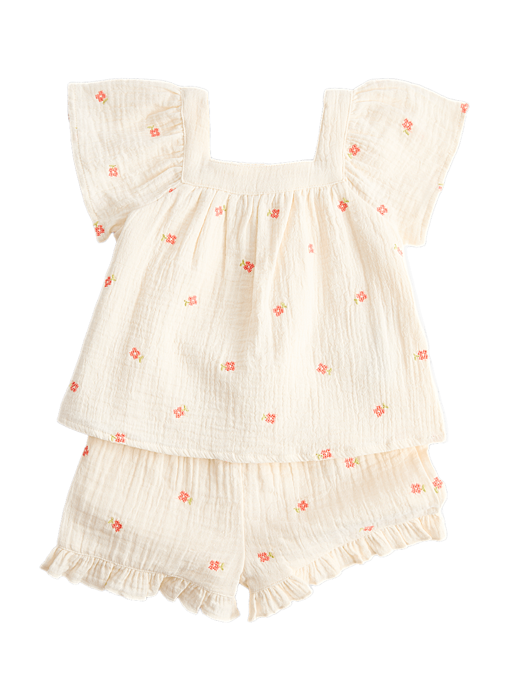 2 Piece Blouse & Shorts Outfit (0-5 Yrs)