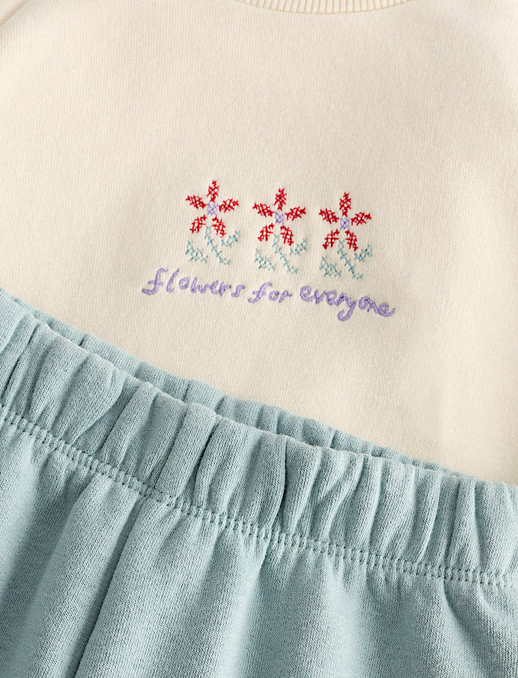 2 Pack Cotton Rich Embroidered Sweat Outfit (0-5 Yrs)