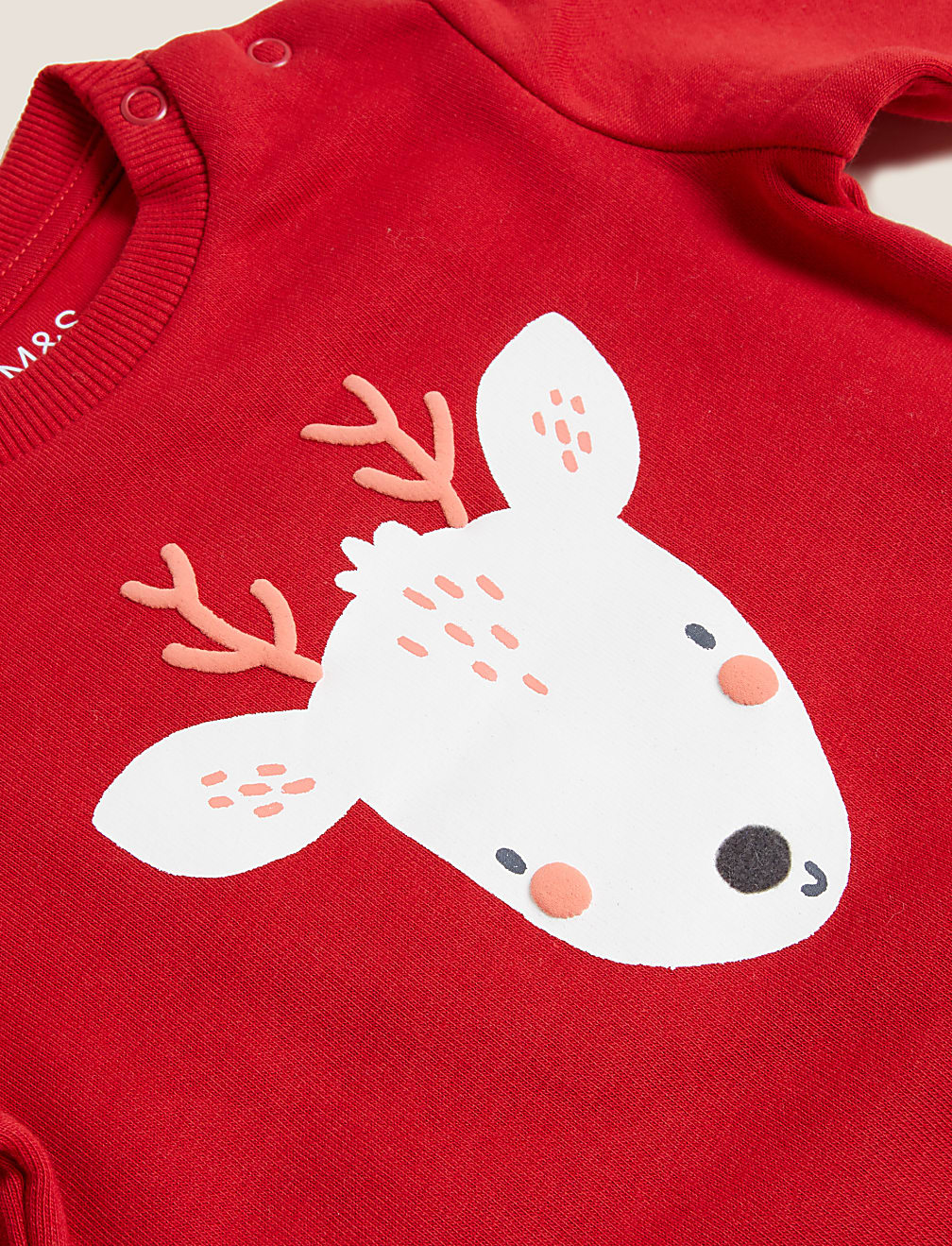 Cotton Rich Reindeer Sweatshirt