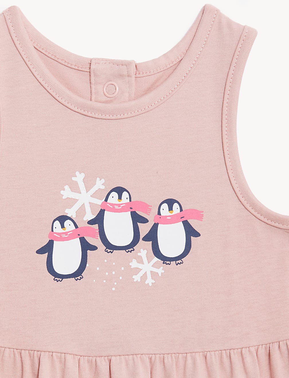 Pure Cotton Penguin Dungarees