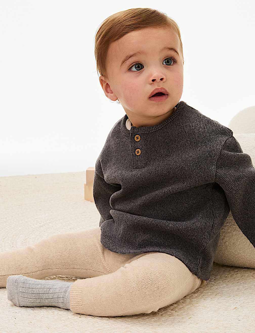 Reindeer Elasticated Waist Leggings (0-3 Yrs)