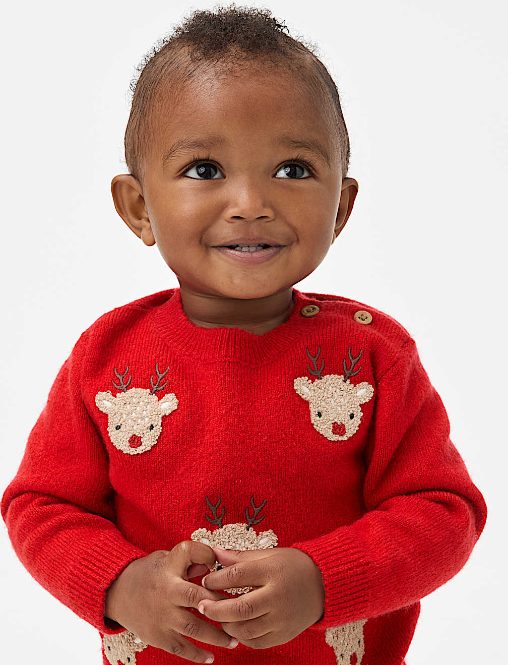 Reindeer Knitted Jumper (0-3 Yrs)