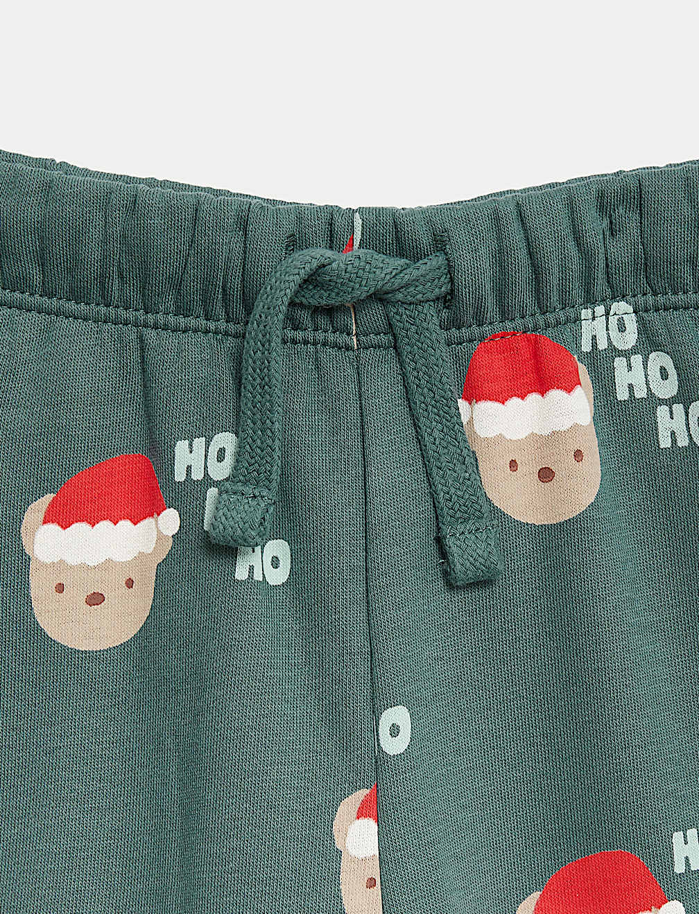 2pc Cotton Rich Santa Bear Sweat Outfit (0-3 Yrs)