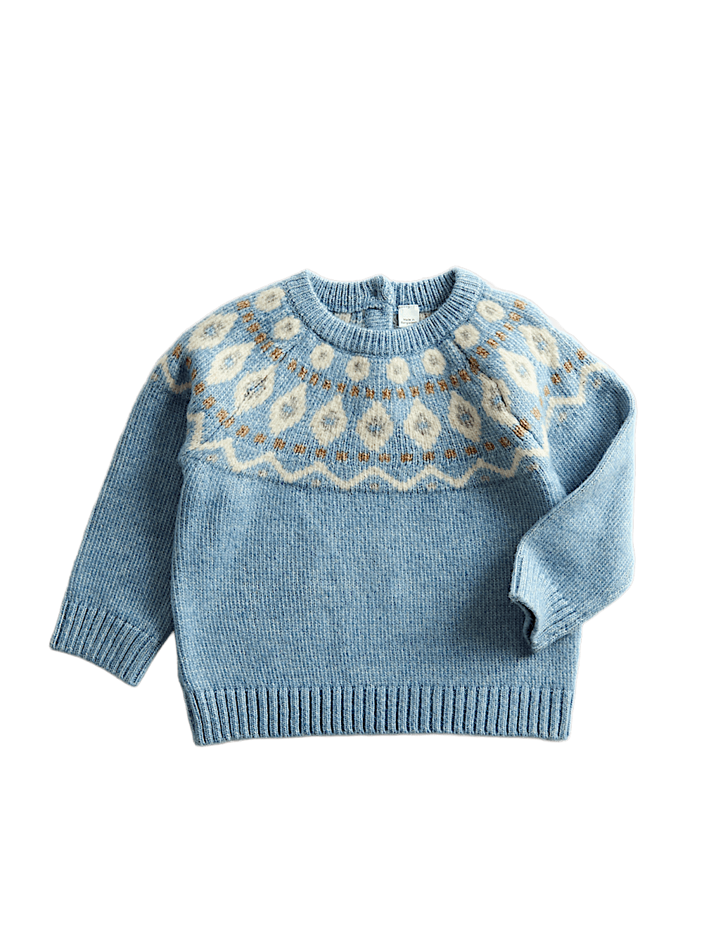 Fair Isle Knitted Jumper (0-3 Yrs)