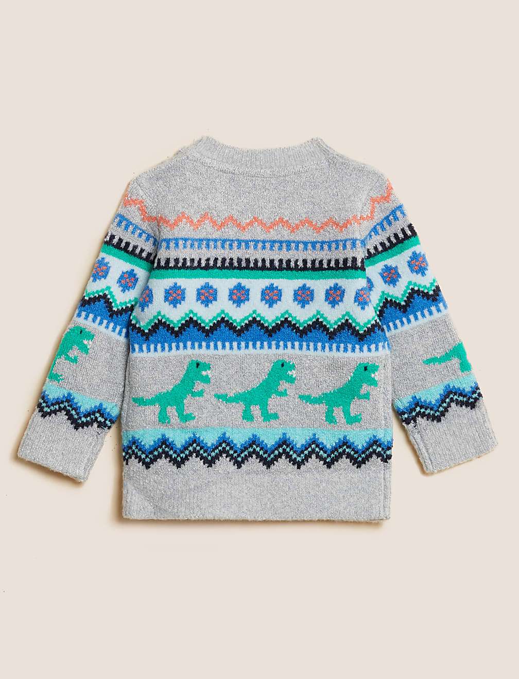 Knitted Dinosaur Jumper