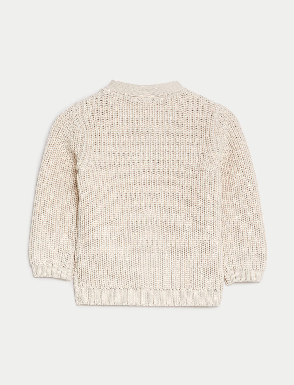 Pure Cotton Knitted Cardigan (0-3 Yrs)