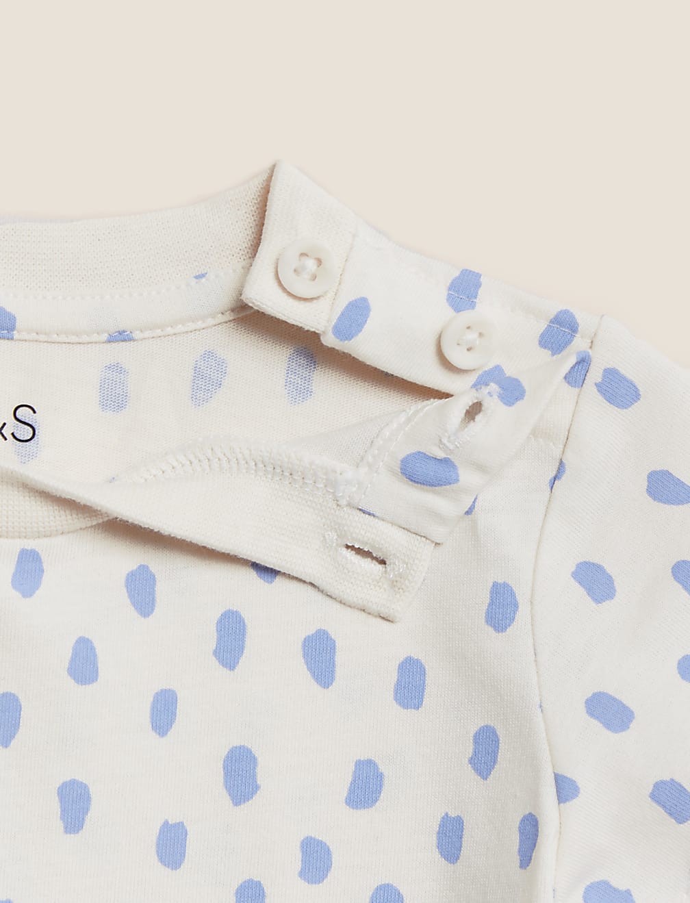 Pure Cotton Dash Print T-Shirt (0-3 Yrs)