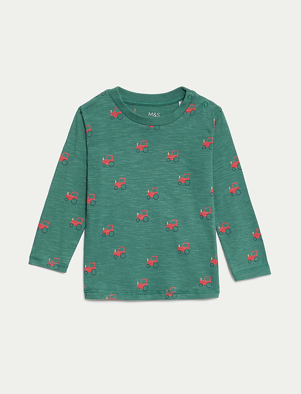 3pk Cotton Rich Patterned Tops (0-3 Yrs)