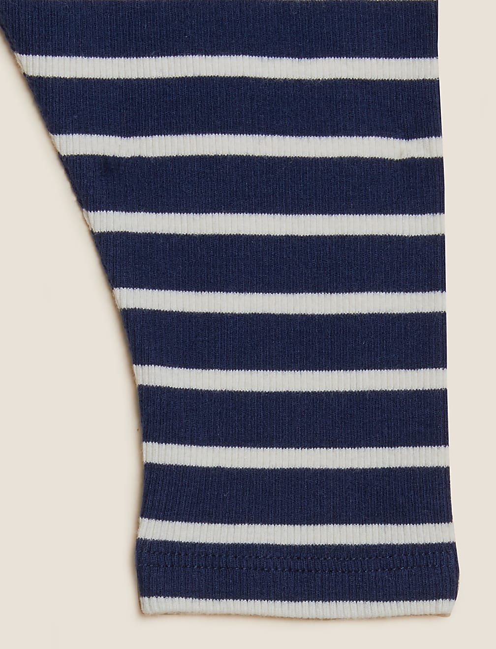 Cotton Rich Striped Leggings (0-3 Yrs)
