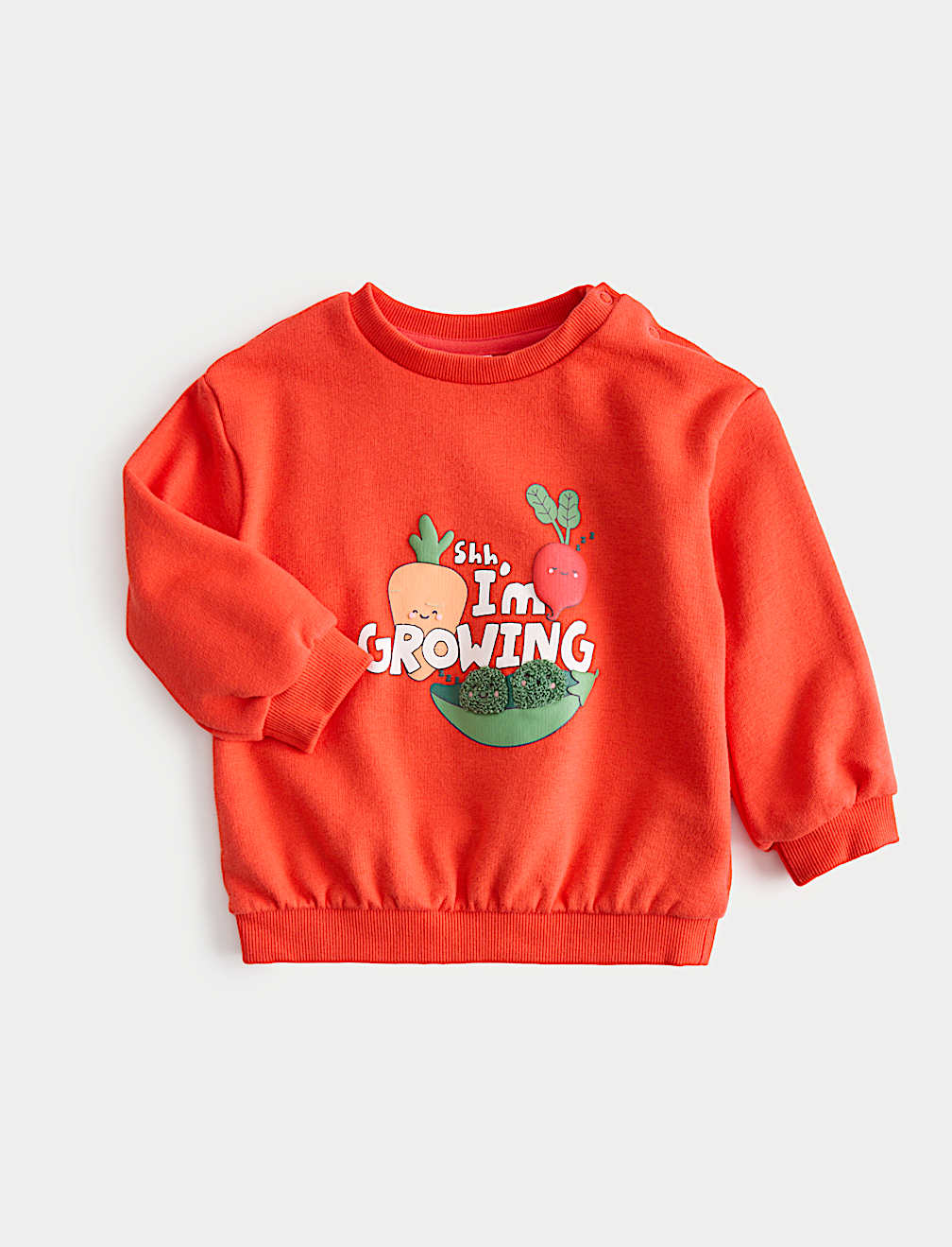 Cotton Rich I Am Growing Sweatshirt (0-5 Yrs)
