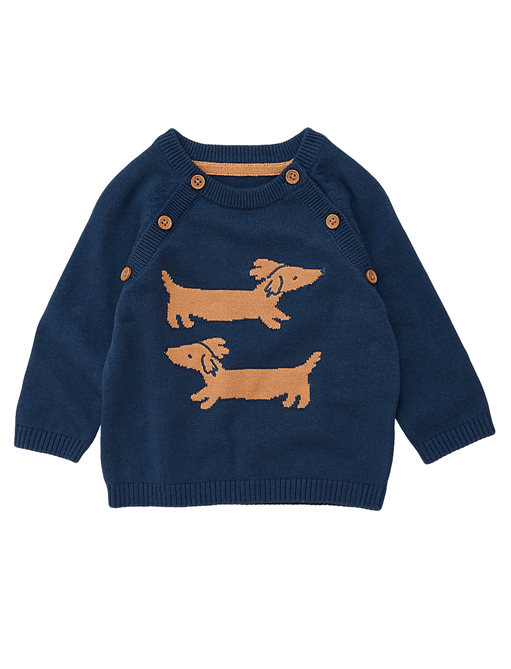 Pure Cotton Knitted Dog Jumper (0-3 Yrs)