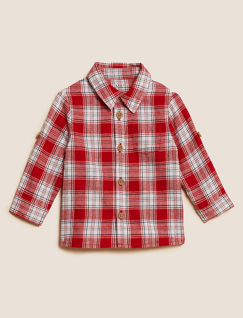 2pc Pure Cotton Check Outfit