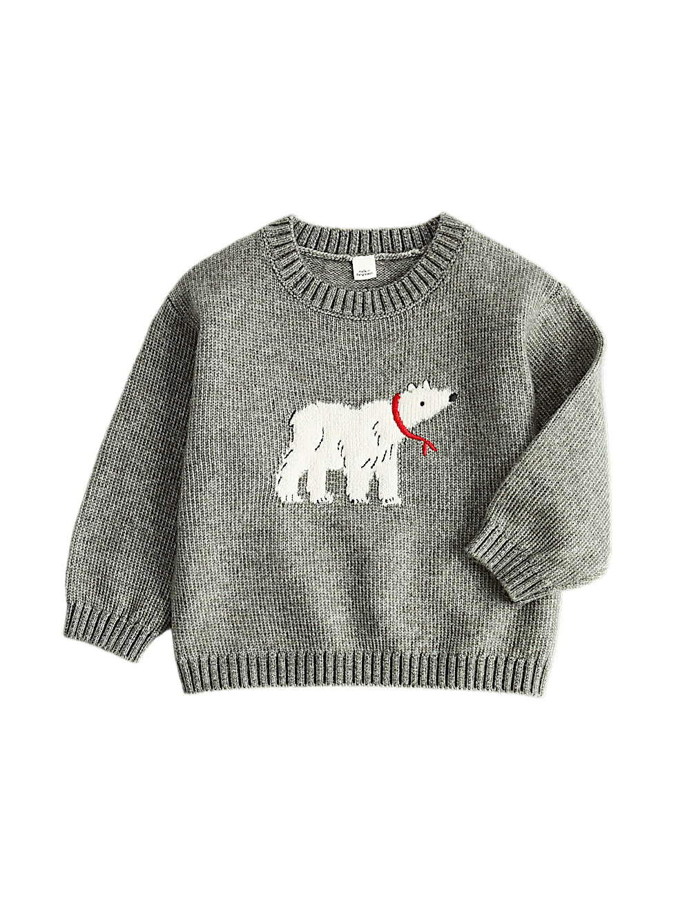 Polar Bear Print Knitted Jumper (0-5 Yrs)
