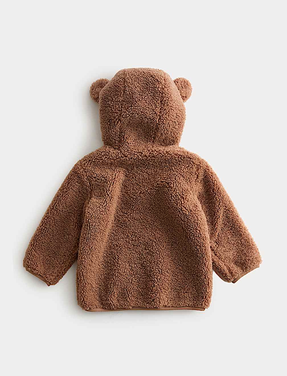 Hooded Borg Zip Jacket (0-3 Yrs)