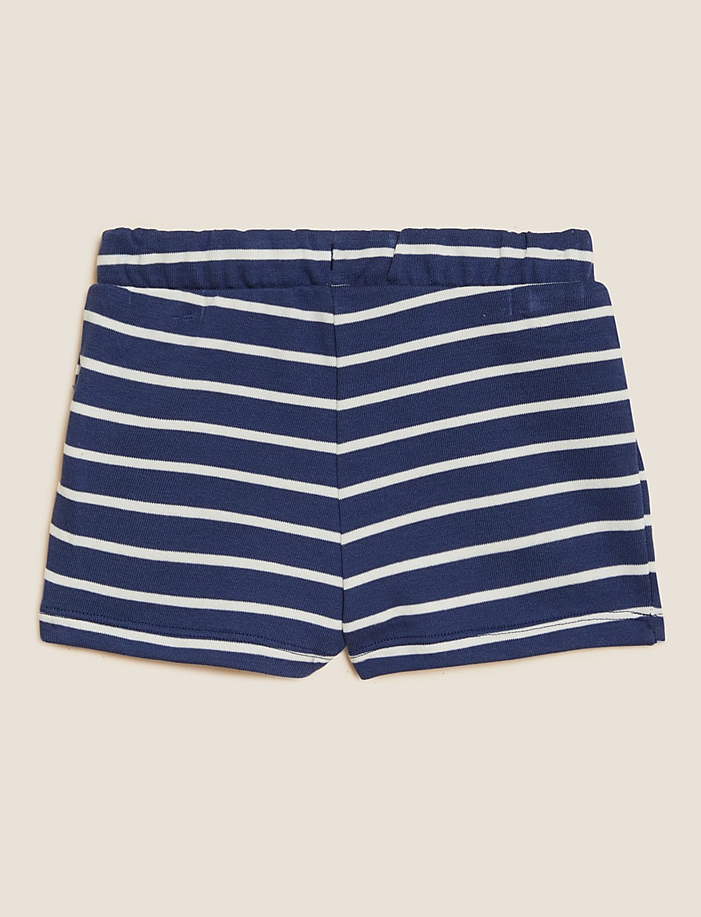 Cotton Rich Striped Shorts (0-3 Yrs)