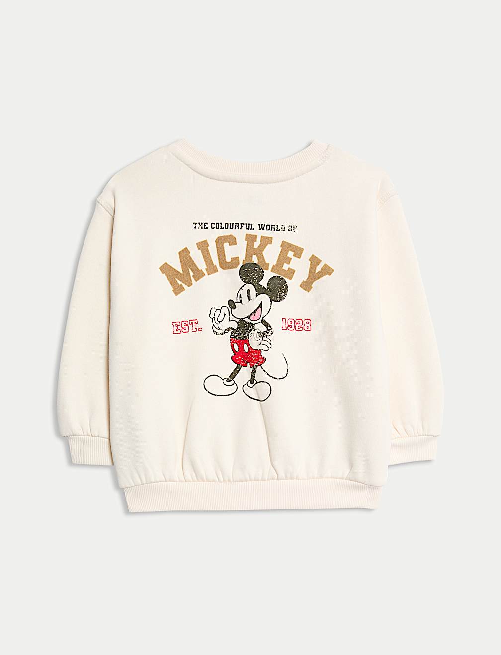 Cotton Rich Mickey Mouse™ Sweatshirt (0-3 Yrs)