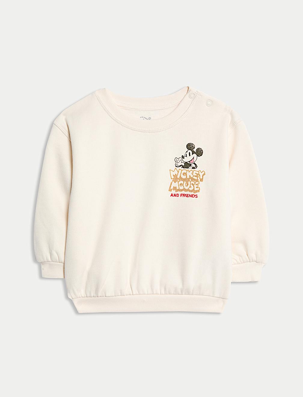 Cotton Rich Mickey Mouse™ Sweatshirt (0-3 Yrs)