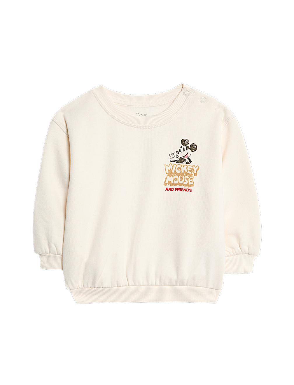 Cotton Rich Mickey Mouse™ Sweatshirt (0-3 Yrs)