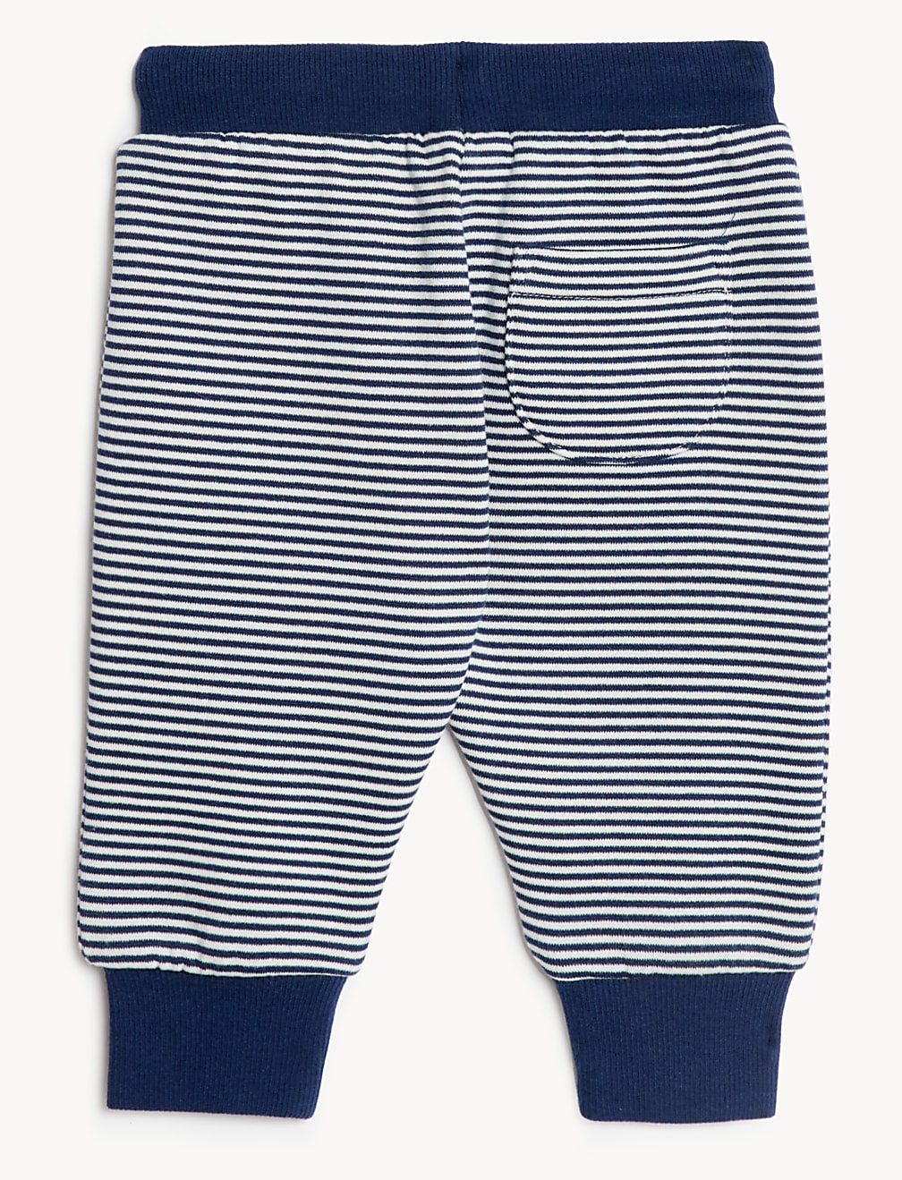 Cotton Rich Striped Joggers (0-3 Yrs)