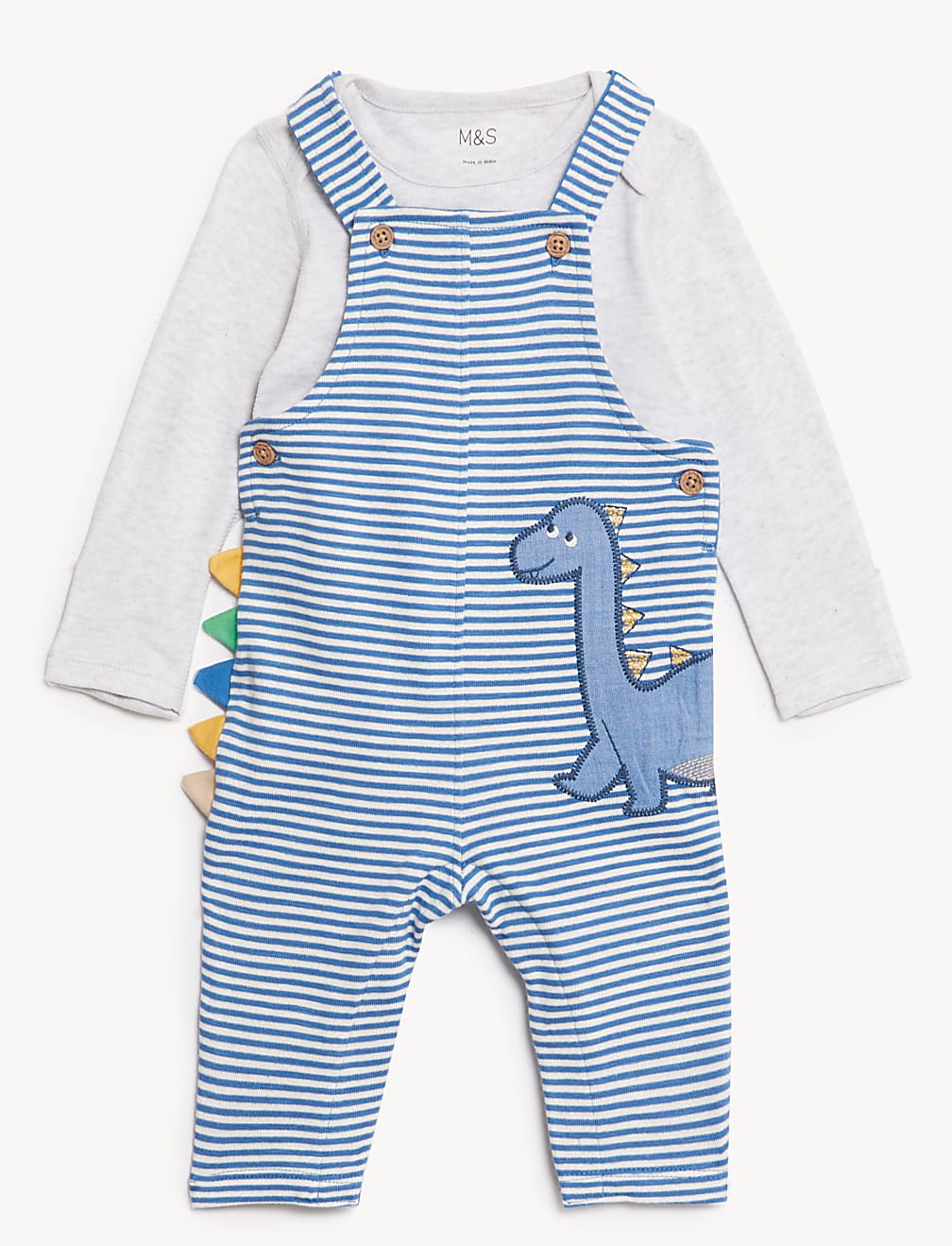 2pc Pure Cotton Dinosaur Outfit