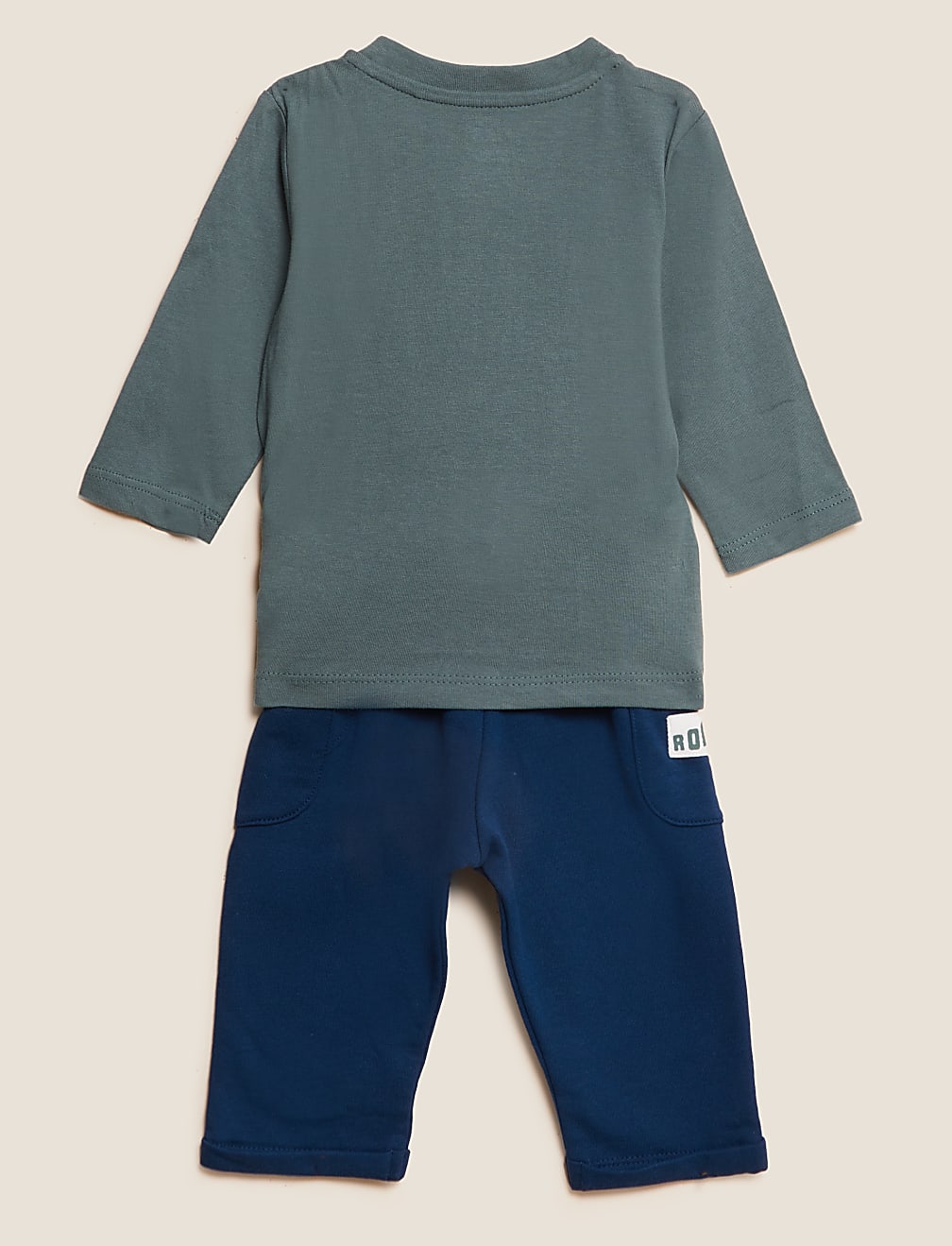 2pc Cotton Rich Dinosaur Outfit