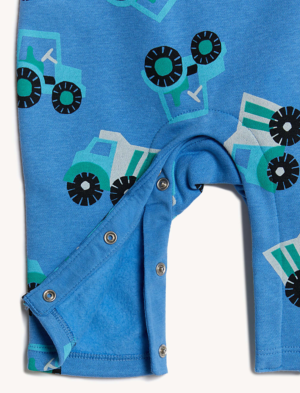 Cotton Rich Tractor Print Romper