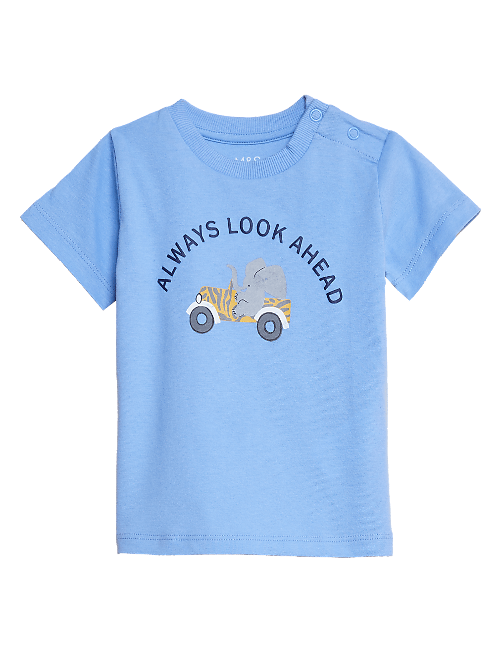 Pure Cotton Slogan T-Shirt (0-3 Yrs)