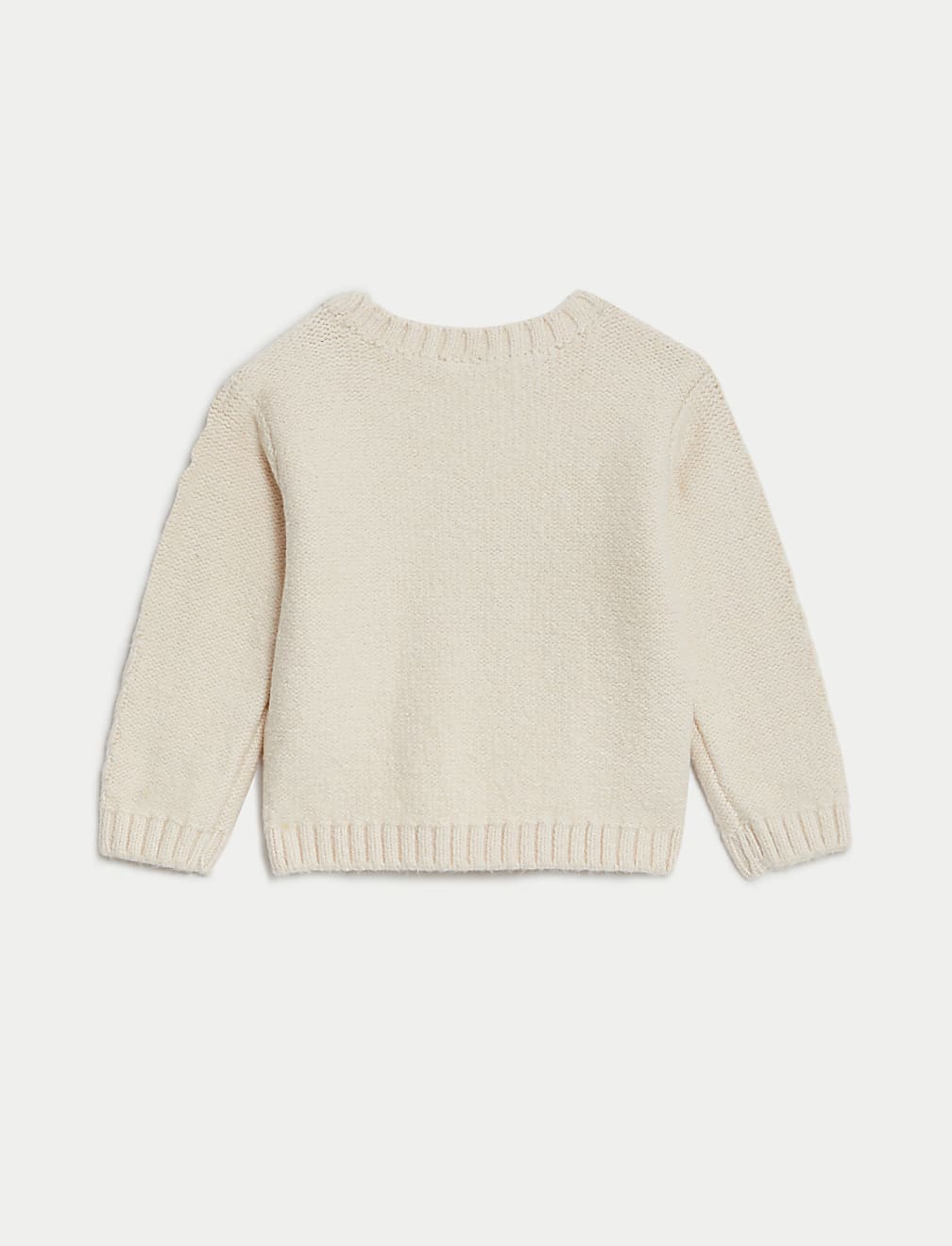 Cotton Rich Cable Knit Jumper (0-3 Yrs)