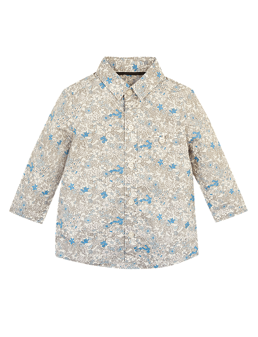 Cotton Floral Print Shirt (0-36 Mths)