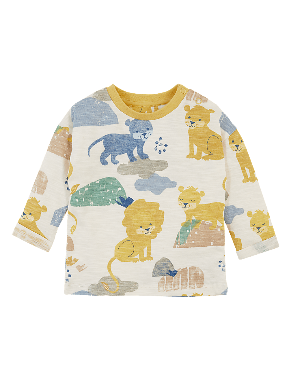 Cotton Animal Print Top (0 -36 Mths)