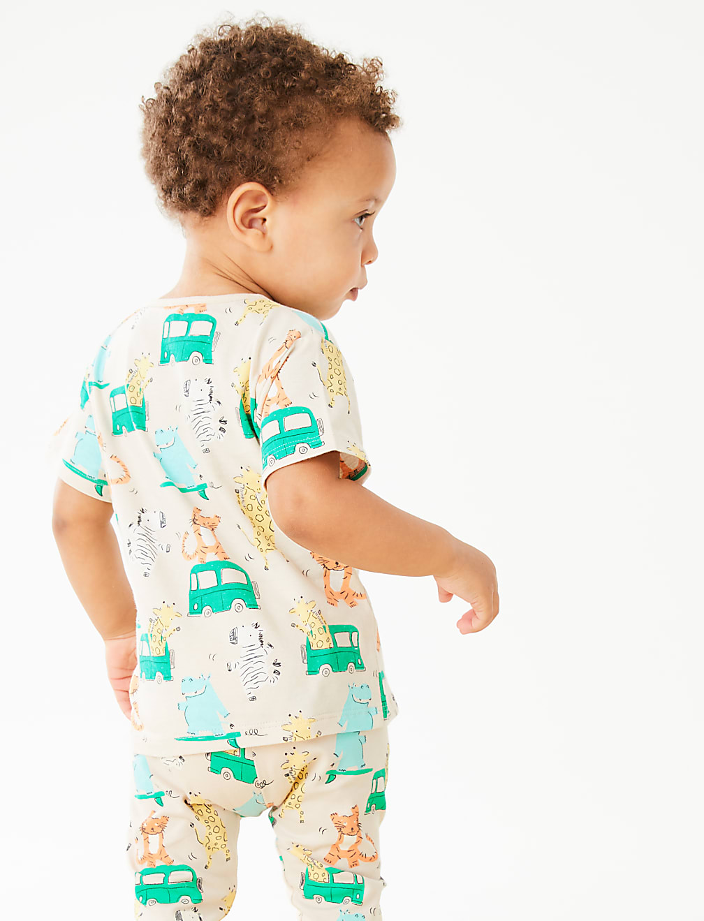 Pure Cotton Animal Print T-Shirt