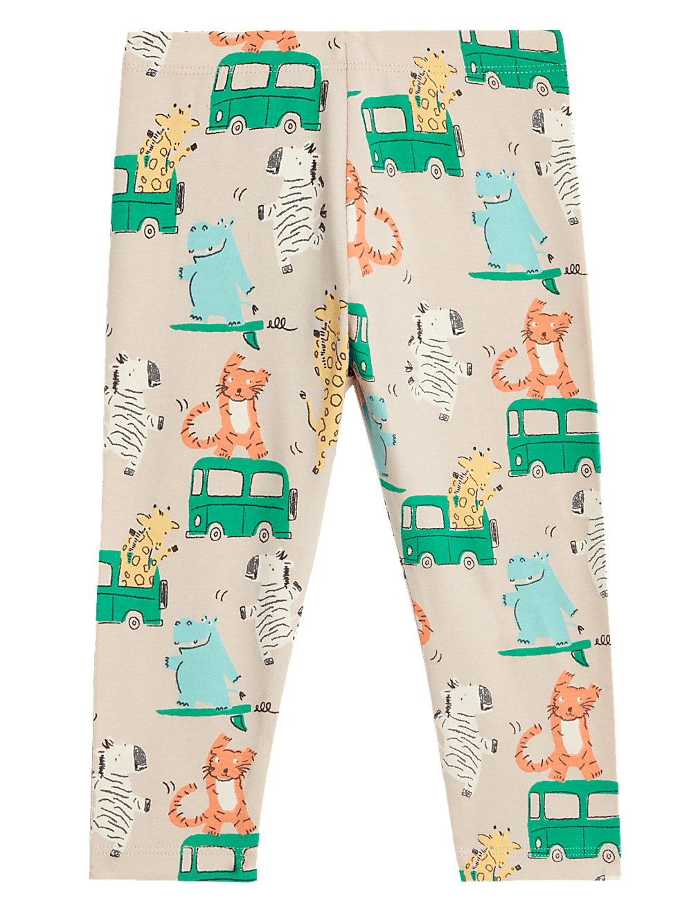 Cotton Rich Animal Leggings