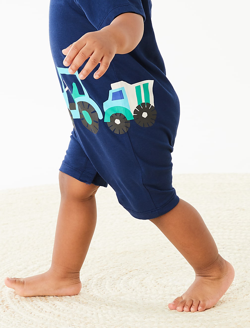 Pure Cotton Transport Romper