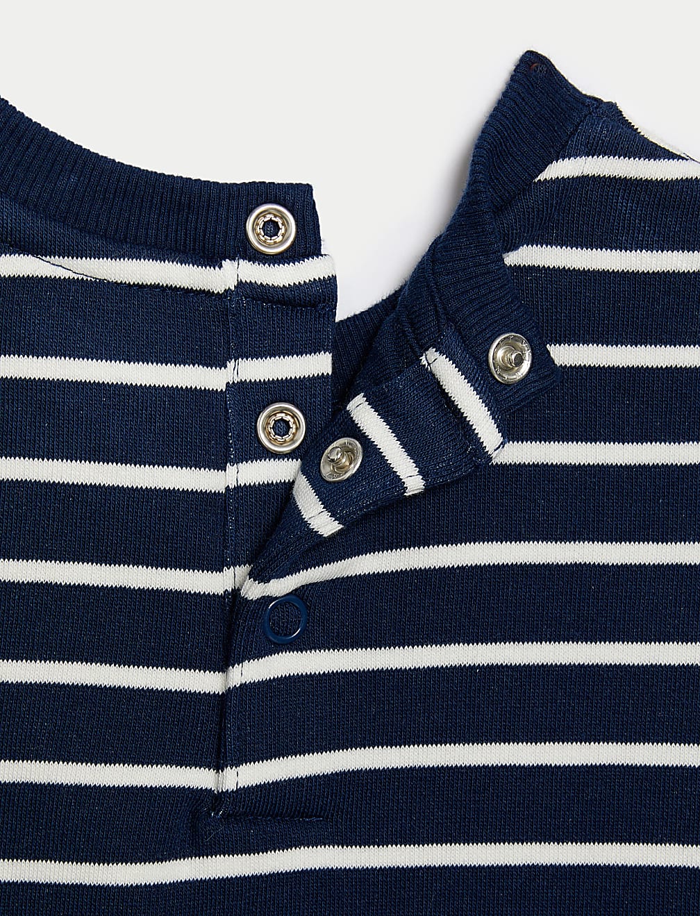 Cotton Rich Striped Dinosaur Sweatshirt (0-3 Yrs)