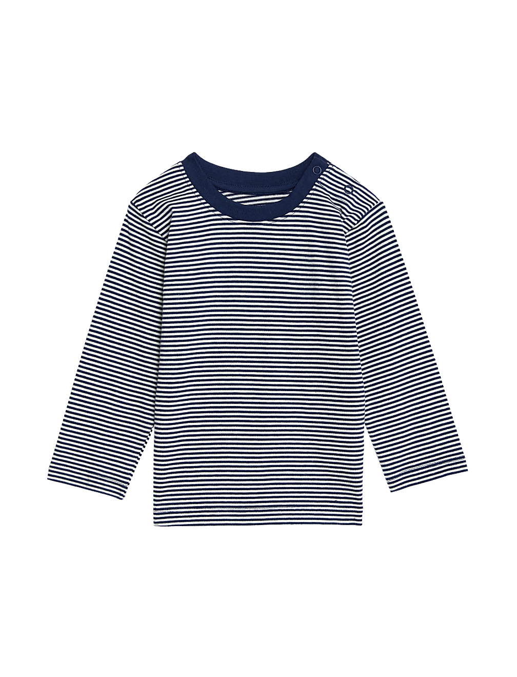Pure Cotton Striped Top (0-3 Yrs)