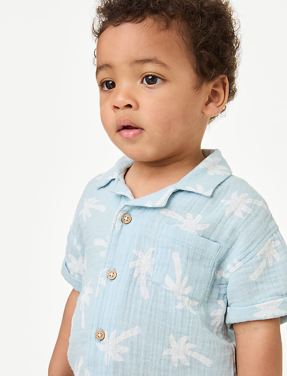 Pure Cotton Printed Shirt (0-3 Yrs)