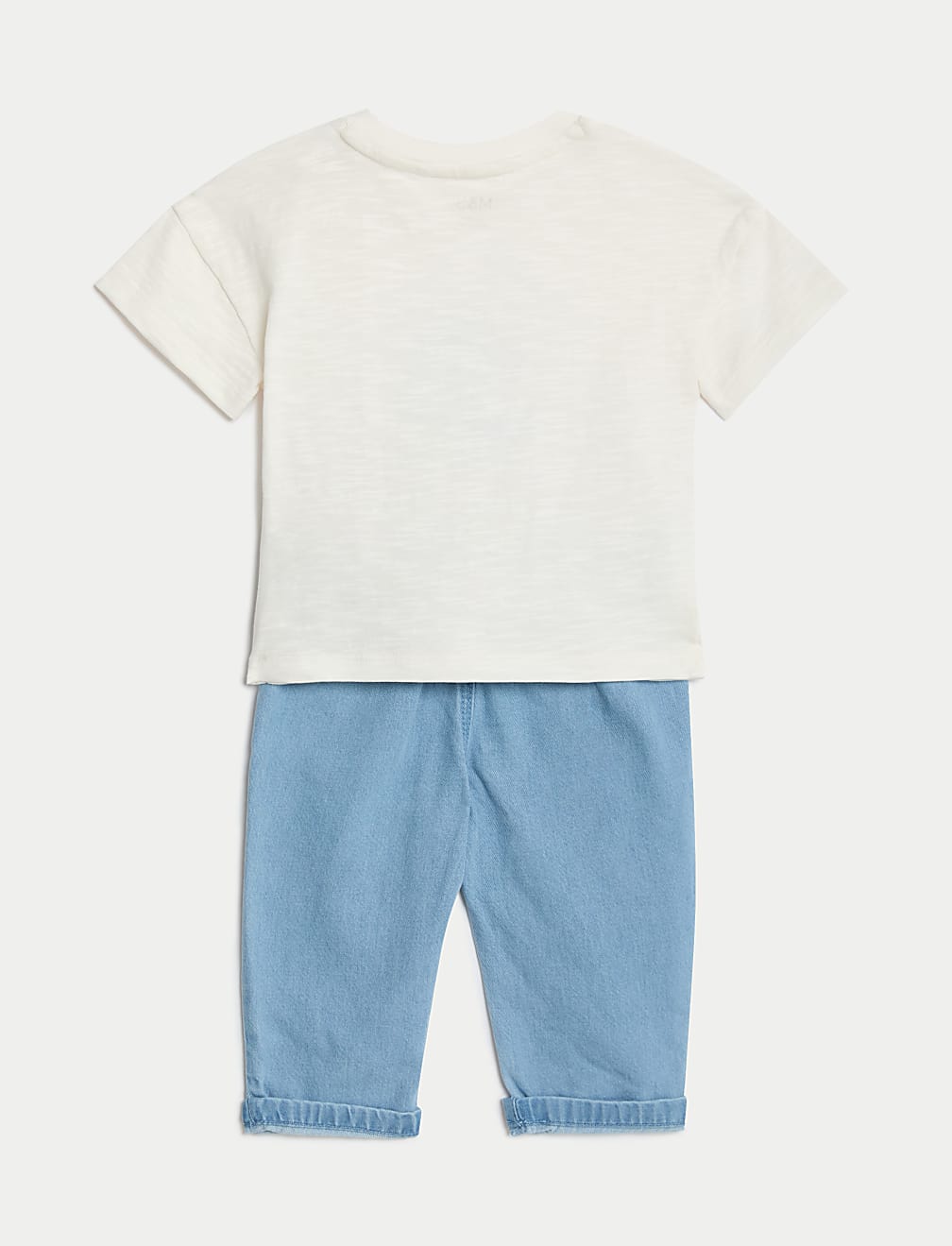 2pc Cotton Rich Slogan Outfit (0-3 Yrs)